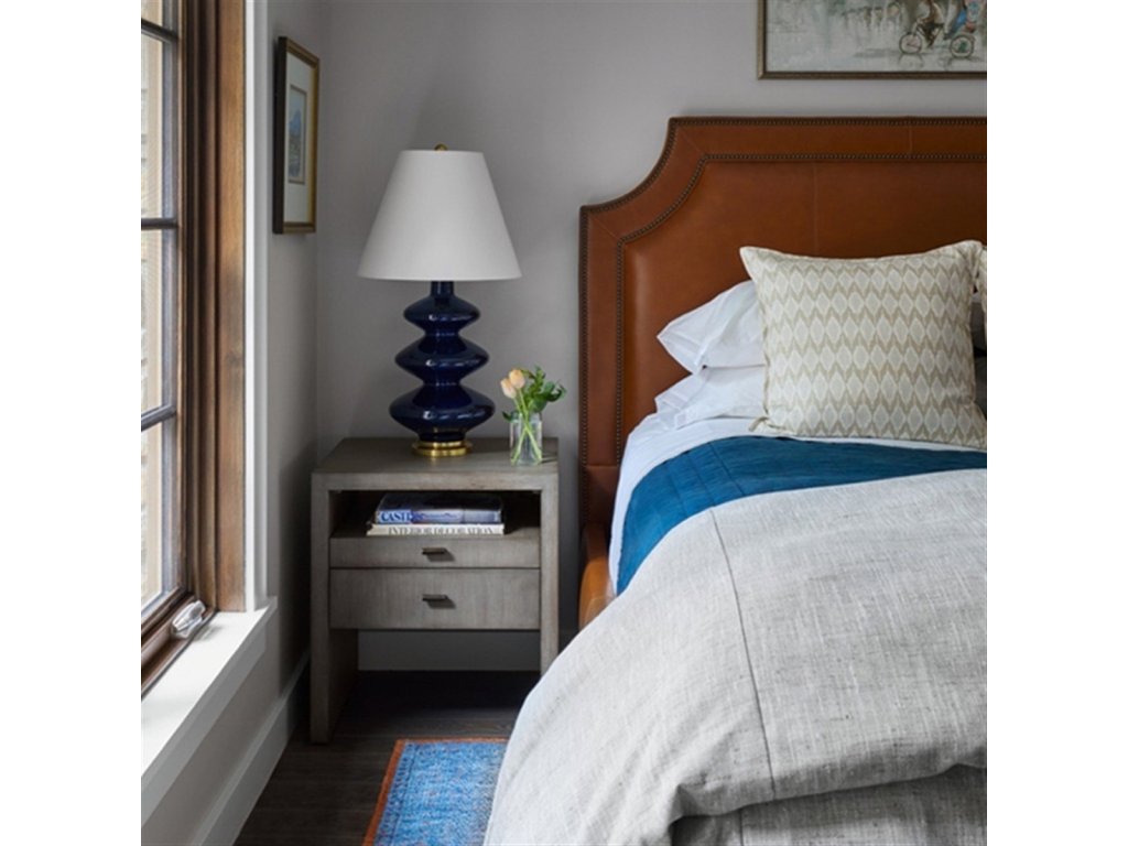 Audrey / Asher Leather Queen Bed - image 1
