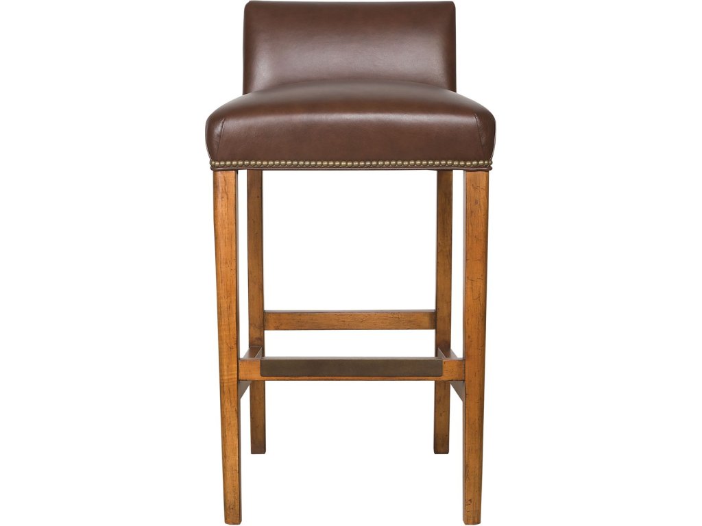 Gin Fizz / Harvey Wallbanger Leather Bar Stool - image 1