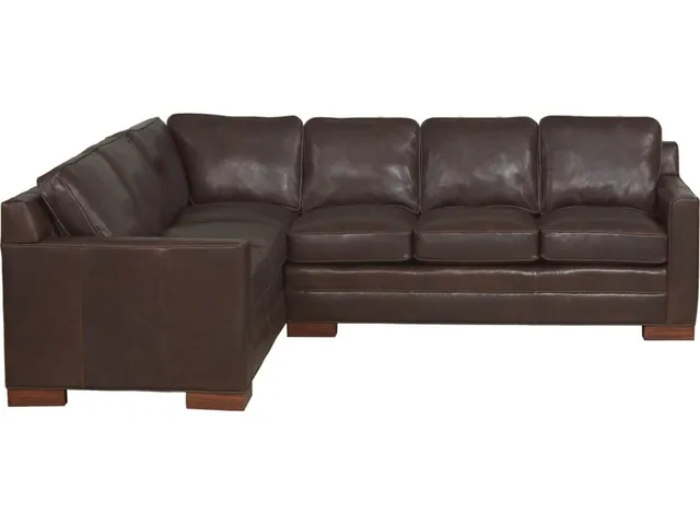 Summerton Leather Right Arm Sofa