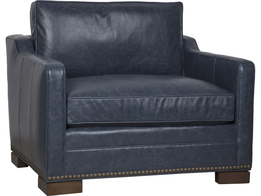 Stanton Leather Chair & Half - image 1