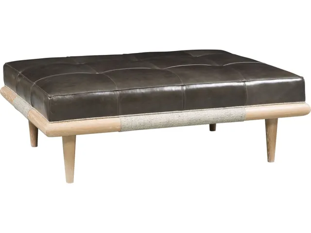 Chatfield Leather Ottoman