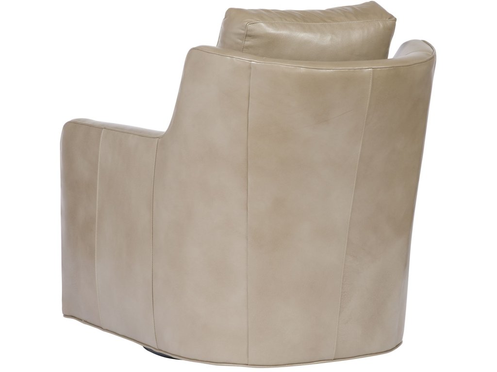 Fisher Leather Swivel Chair - image 2