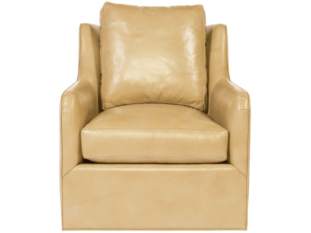 Fisher Leather Swivel Chair - image 3
