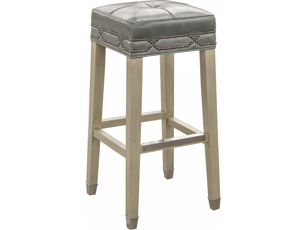 Marley Leather Bar Stool - image 1