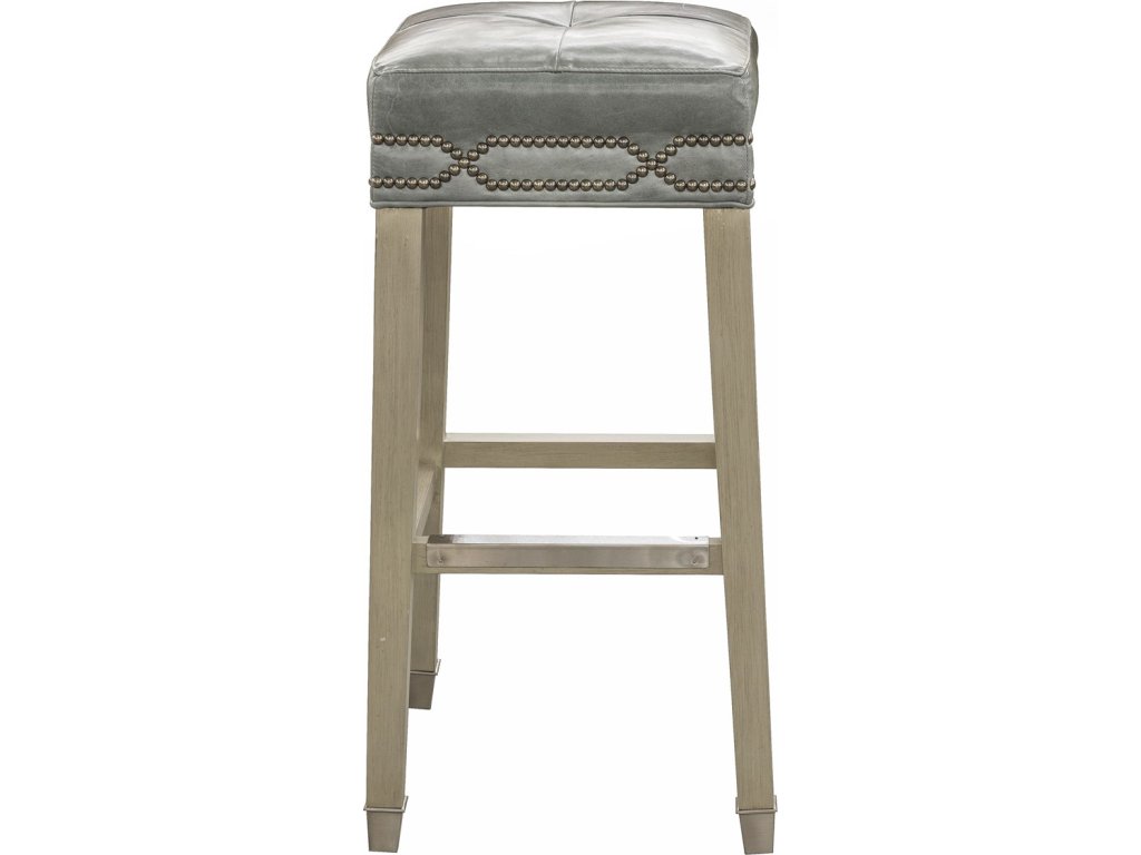Marley Leather Bar Stool - main image