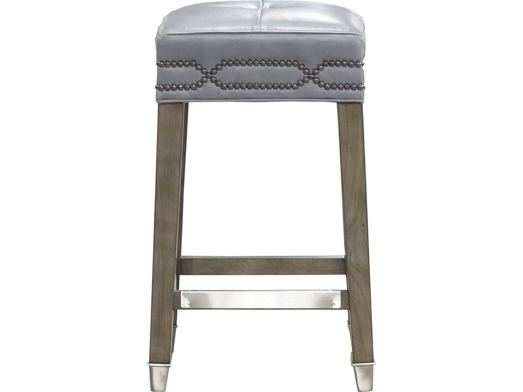 Marley Leather Counter Stool - main image