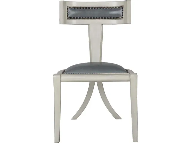 Greek Peak Leather Side Chair