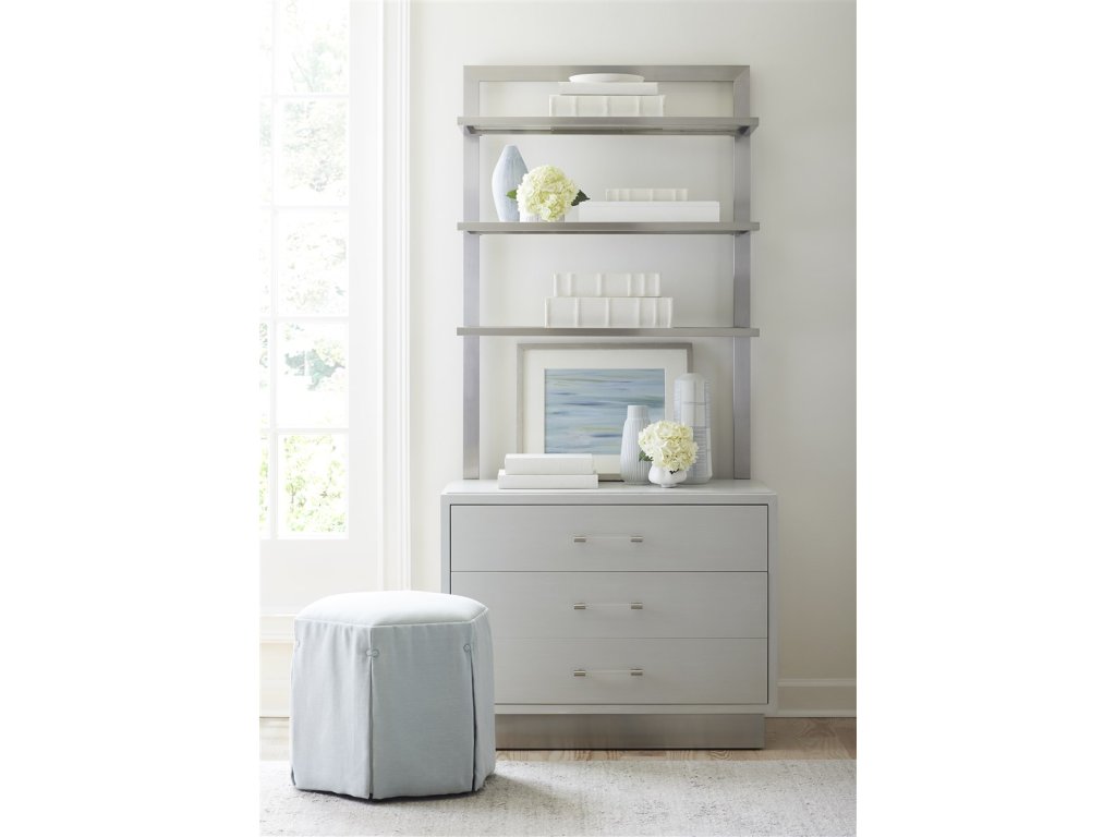 Aubree Hexagon Waterfall Skirt Ottoman - image 2