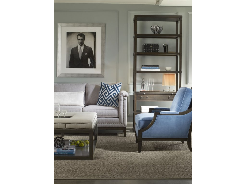 Wayland Square Wood Ottoman - image 3