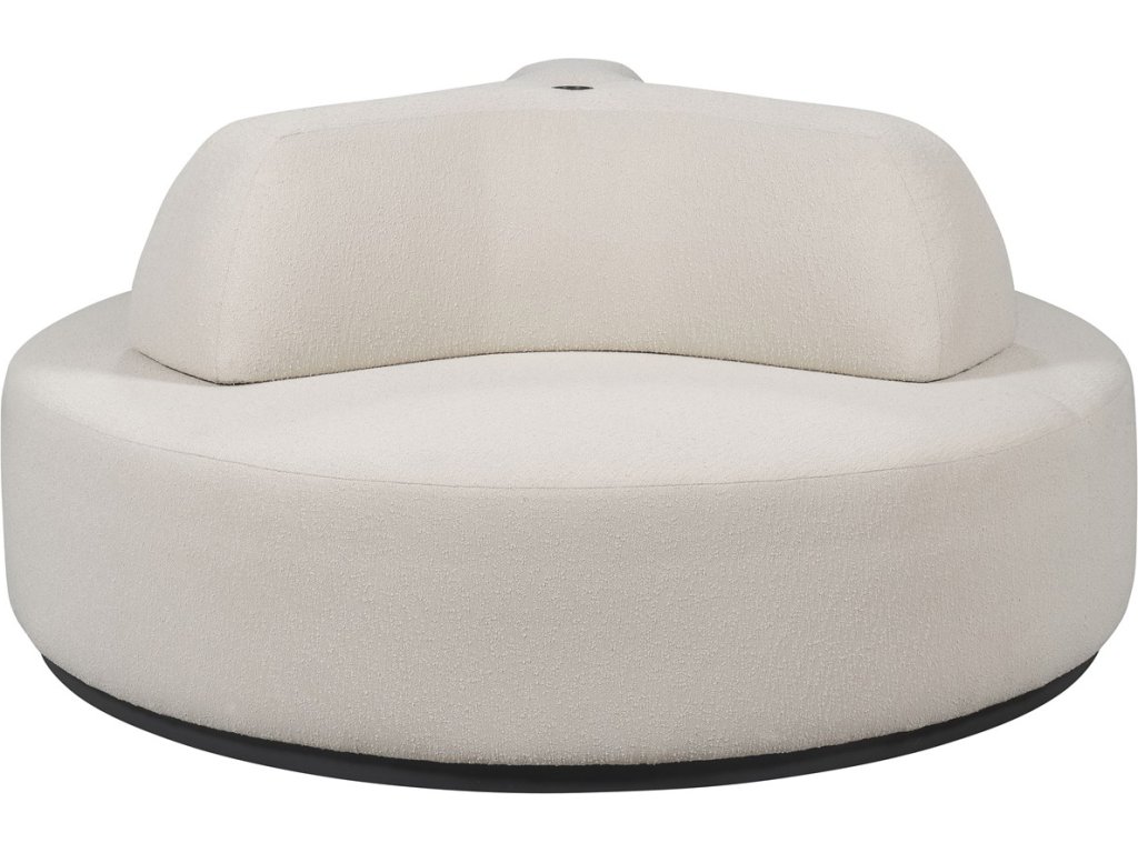 Nested Outdoor Round Bench Ottoman - image 2