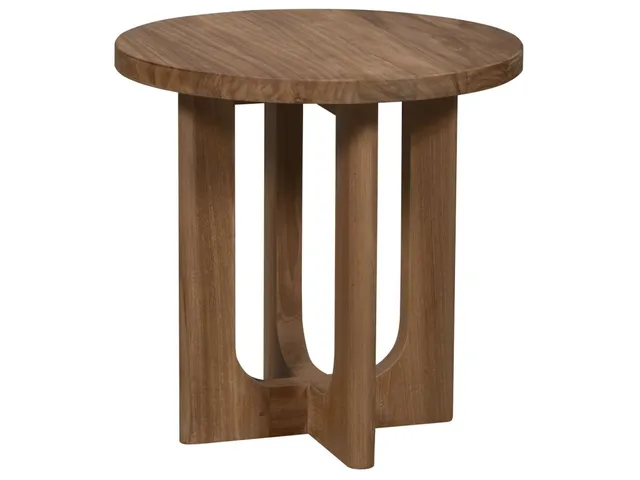 Bliss Outdoor End Table- Wooden - Alternative View