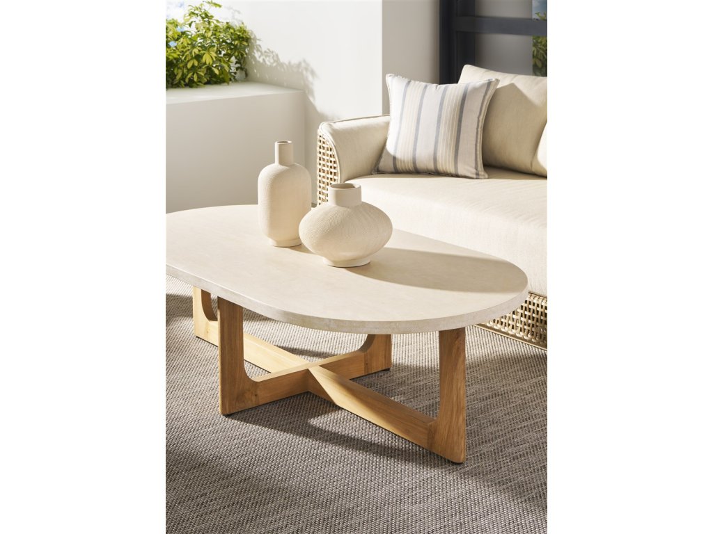 Bliss Outdoor Bench Seat Mid Sofa w/ Blanket - image 4