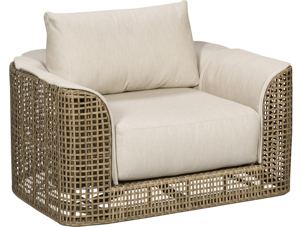 Bliss Outdoor Swivel Chair w/ Blanket - image 1