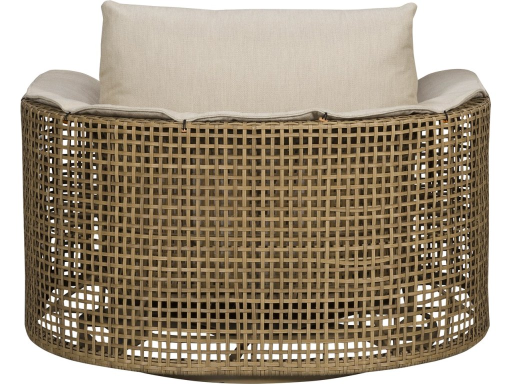 Bliss Outdoor Swivel Chair w/ Blanket - image 2