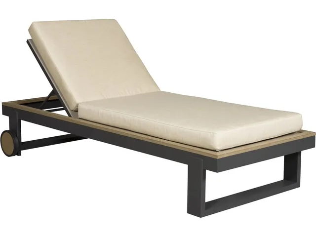 Montecito Outdoor Reclining Lounge with Cushion
