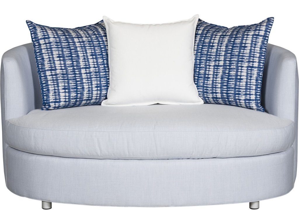 Truesdale Outdoor Oval Settee - main image