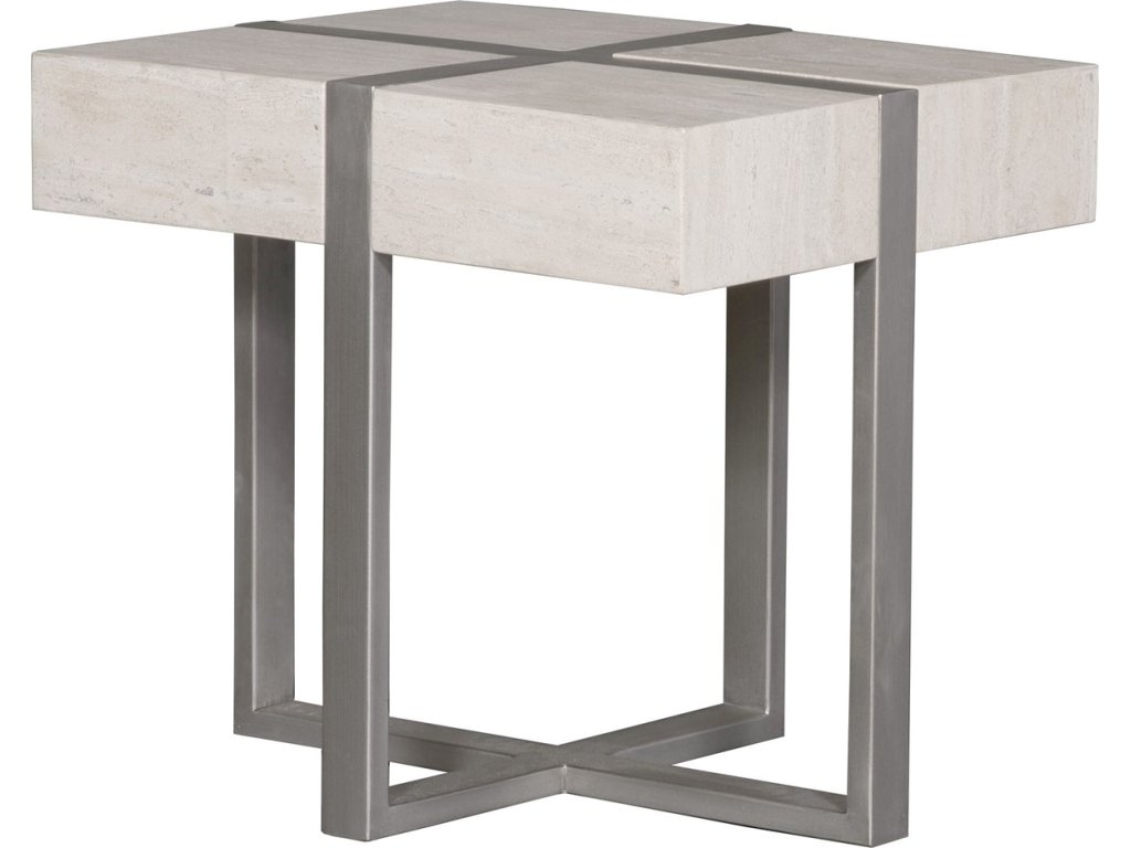 Formation Stone Veneer Side Table - image 1