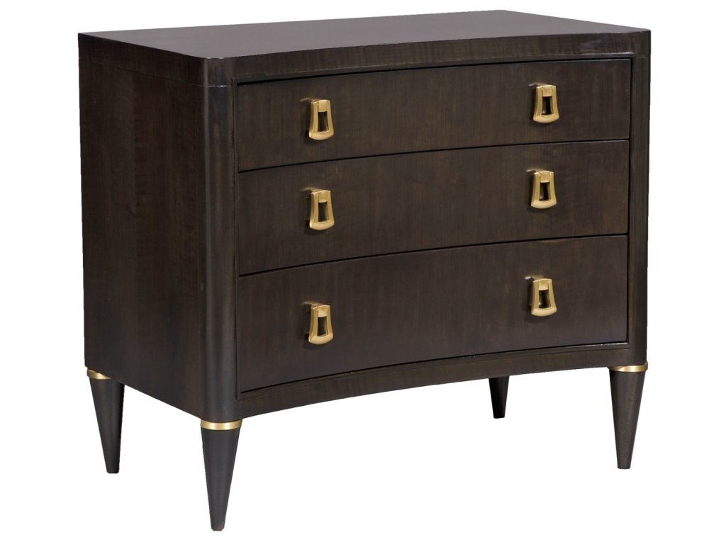 Lillet Three Drawer Nightstand - image 1