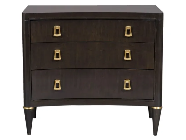 Lillet Three Drawer Nightstand