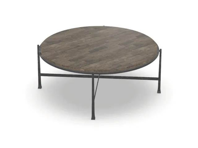 Brut Round Cocktail Table