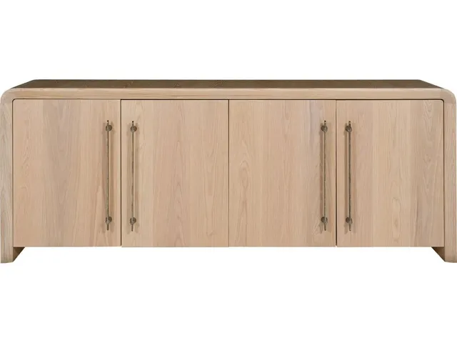 Form Buffet With Wood Doors