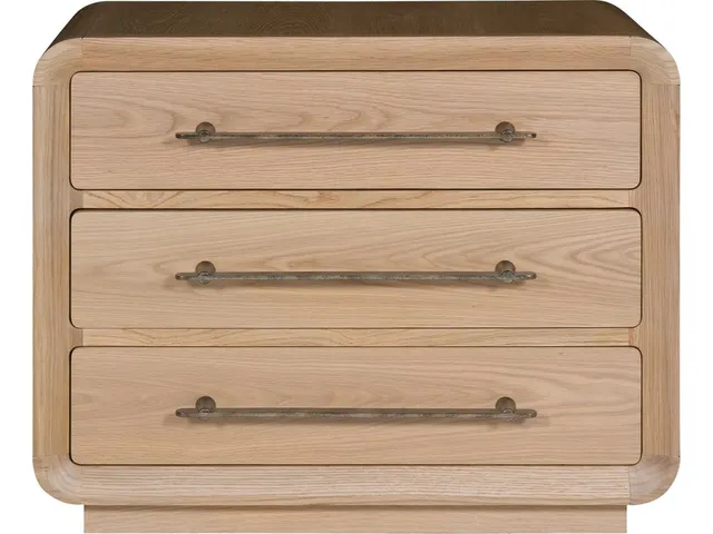 Form Three Drawer Nightstand