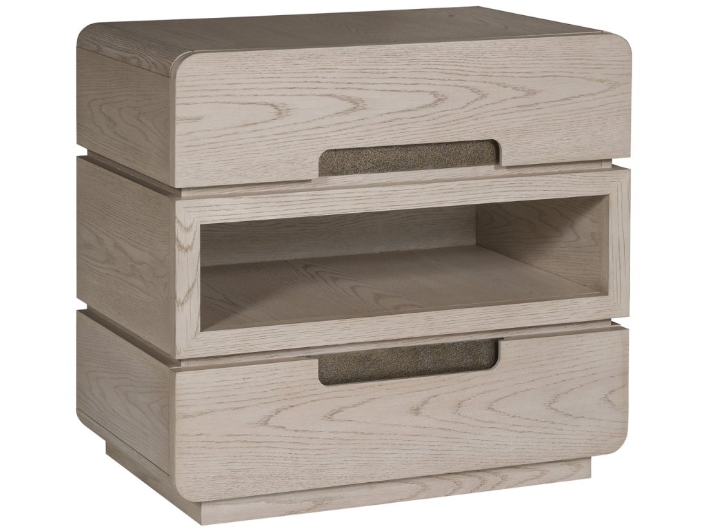 Form Two Drawer Nightstand - image 1
