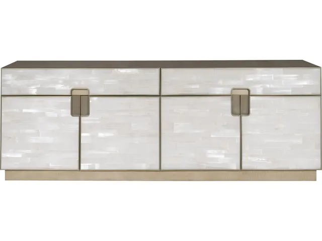 Splendor Selenite Entertainment Center