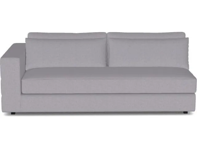 Leone Left Arm Bench Seat Sofa Slipcover