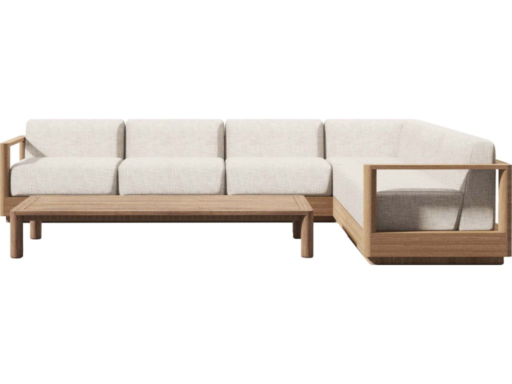 Horizon Outdoor Left Arm Loveseat - main image