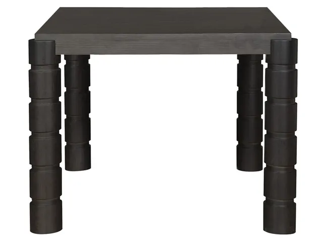 Groove Dining Table with Groove Leg