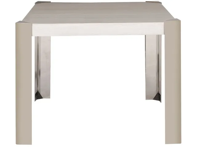 Angled Dining Table with Captured Leg
