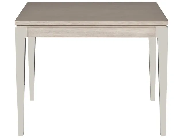Metal Tapered Dining Table with Metal Tapered Leg