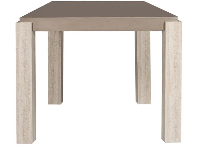 Stone Dining Table with Stone Leg