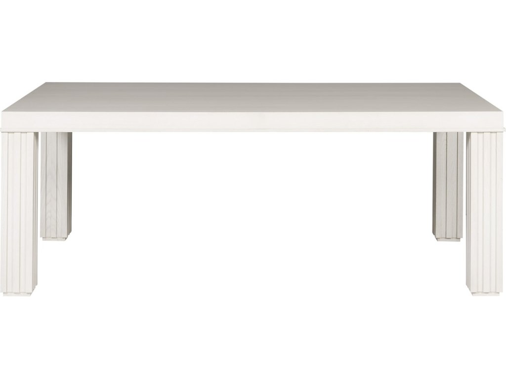 Fluted Dining Table with Fluted Leg - main image