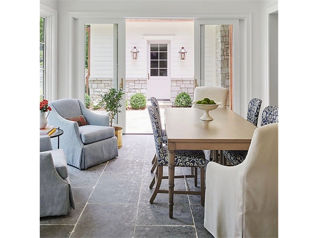 Bamboo Dining Table with Bamboo Leg - image 1