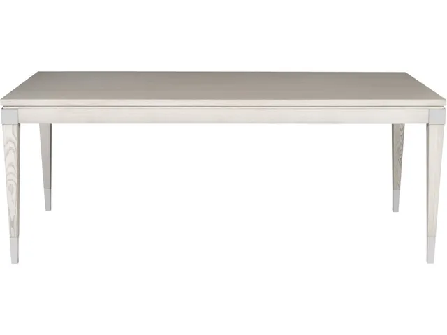 Wood Tapered Dining Table with Wood Tapered Leg