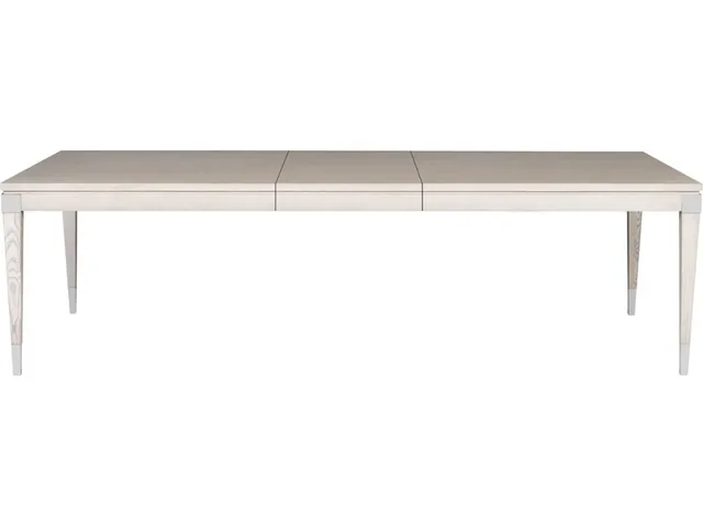 Wood Tapered Dining Table with Wood Tapered Leg
