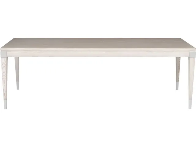 Wood Tapered Dining Table with Wood Tapered Leg
