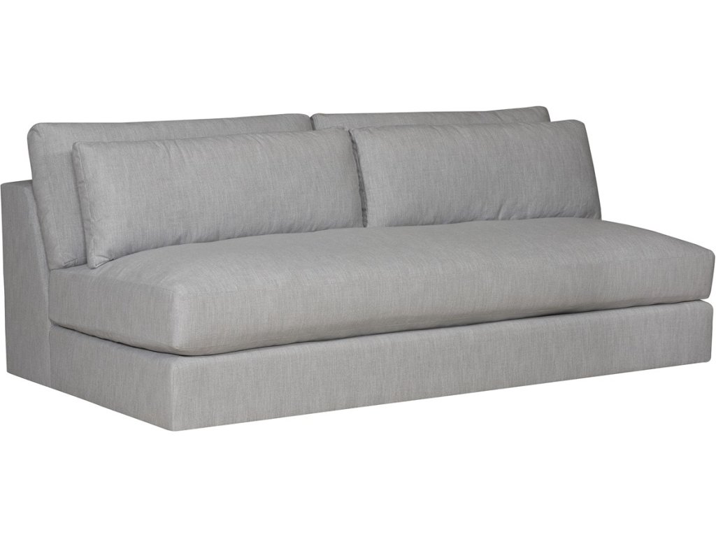 Leone Stocked Armless Bench Seat Sofa - image 1