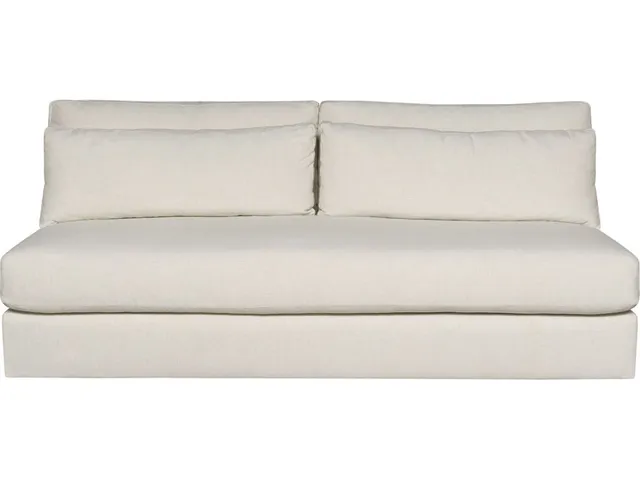 Leone Stocked Armless Bench Seat Sofa