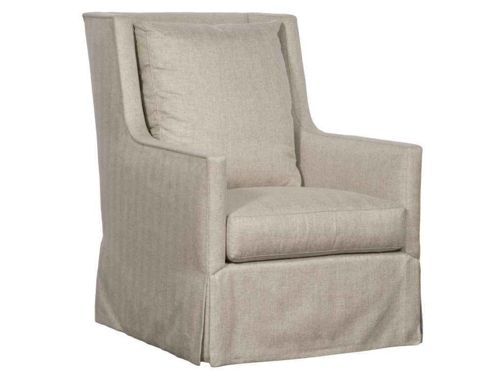 Norton Waterfall Skirt Swivel Chair - main image