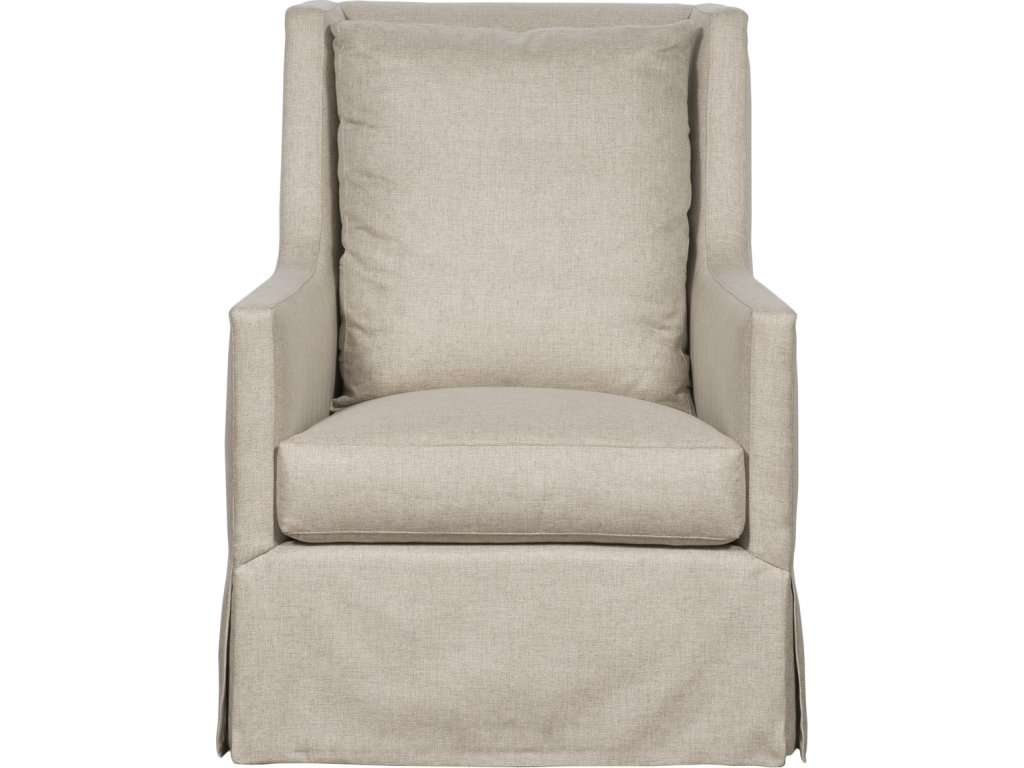 Norton Waterfall Skirt Swivel Chair - image 1