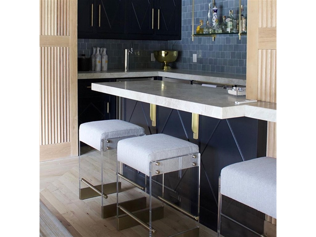 Bistro Acrylic Frame Counter Stool - image 3