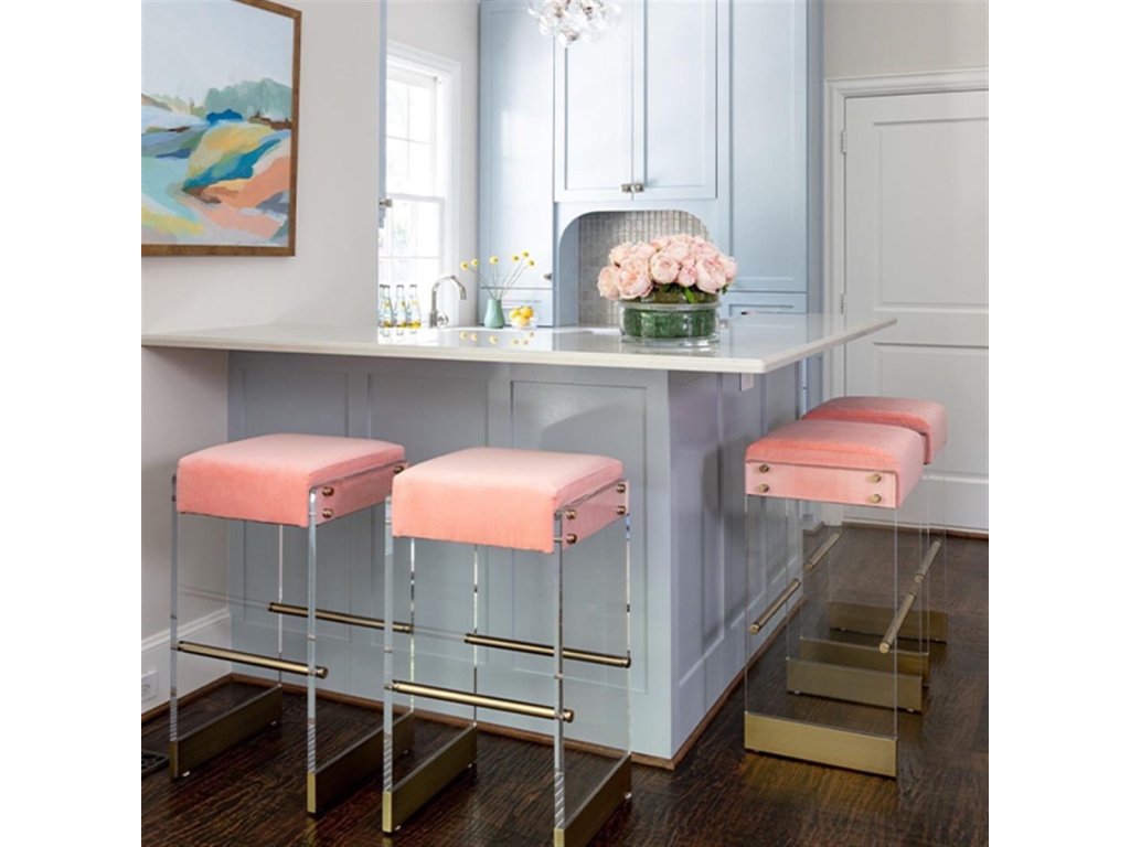 Bistro Acrylic Frame Counter Stool - image 4