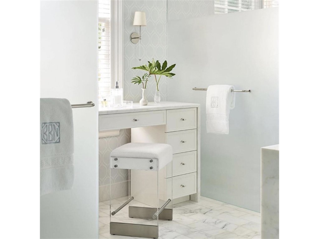 Thayer Acrylic Frame Counter Stool - image 2