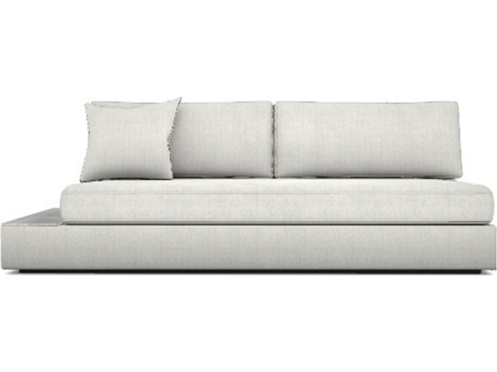 Embrace Left Stone Arm Sofa - main image