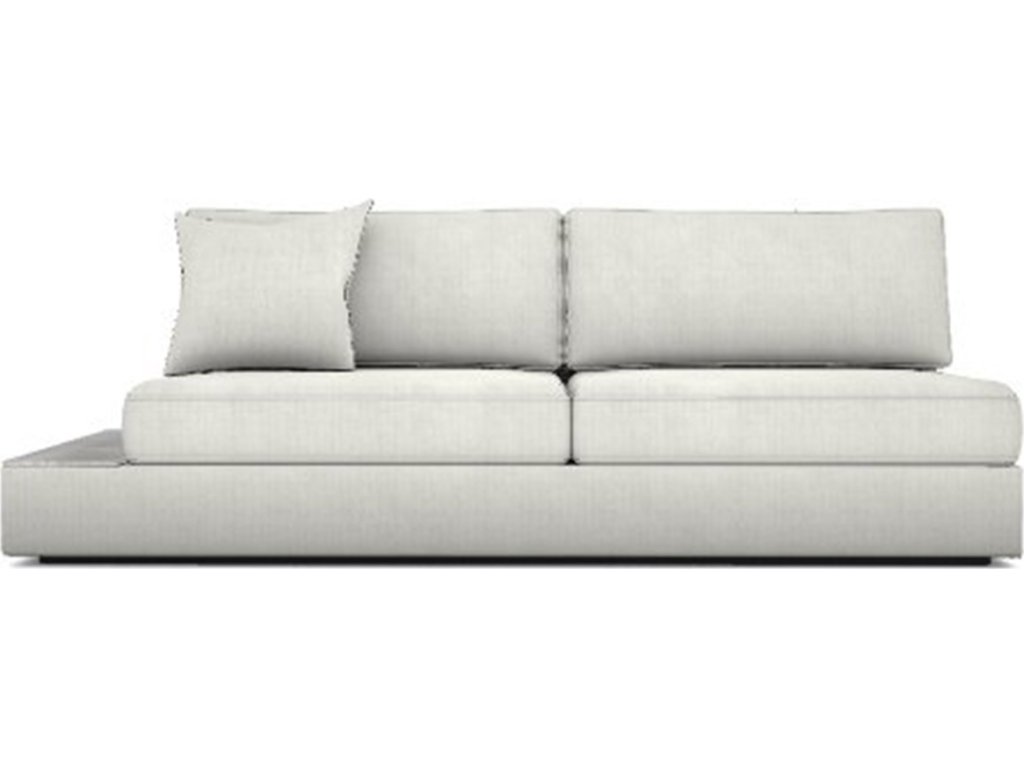 Embrace Left Stone Arm Sofa - main image