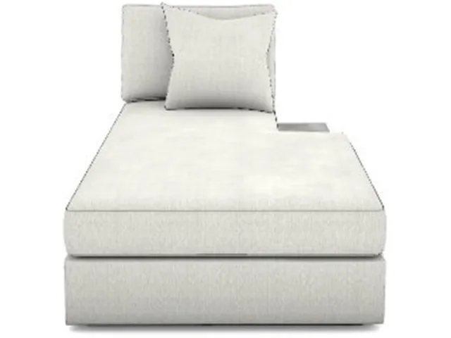 Embrace Right Stone Arm Chaise