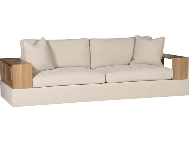 Embrace Wood Shelf Arm Sofa - Alternative View